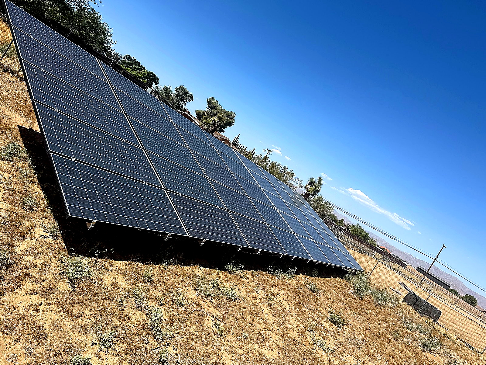 Hesperia, California — Ground-mount solar array