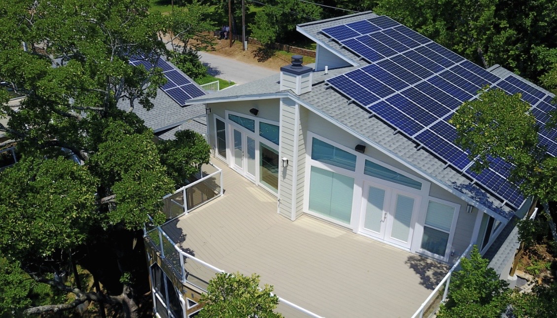 Modern solar installation